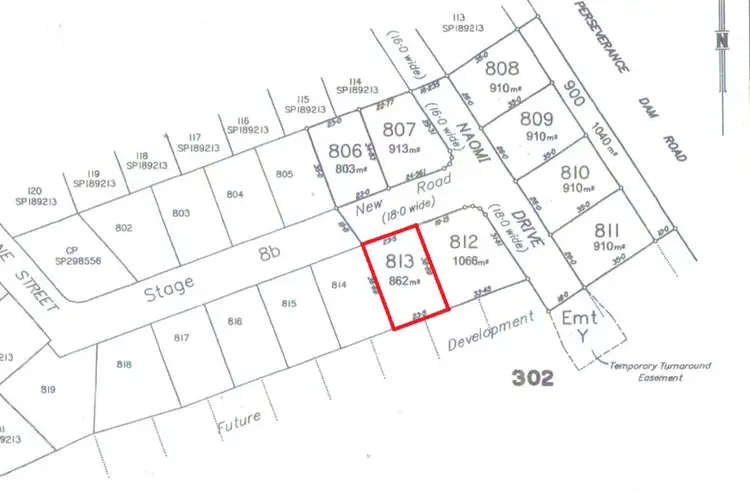 Second view of Homely land listing, LOT 813 Stage 8C "Parklands Estate" Jane Street, Crows Nest QLD 4355