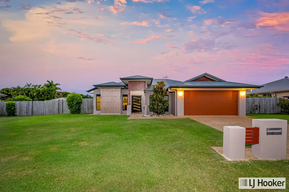 Main view of Homely house listing, 3 Davin Place, Coral Cove QLD 4670