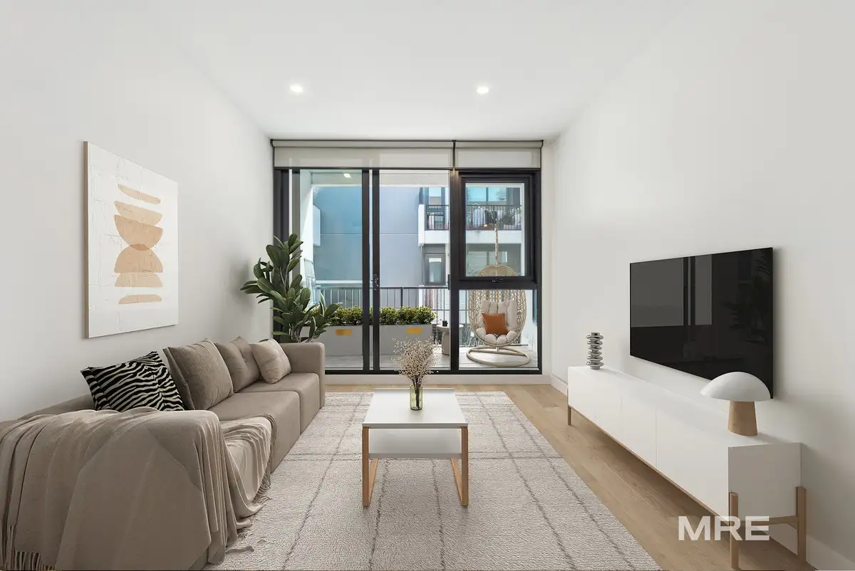 Main view of Homely apartment listing, 410/9 Village Avenue, Brunswick East VIC 3057