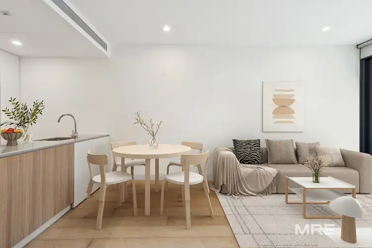 Second view of Homely apartment listing, 410/9 Village Avenue, Brunswick East VIC 3057