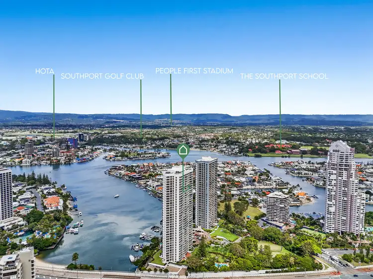 Second view of Homely apartment listing, 156/2 Admiralty Drive, Surfers Paradise QLD 4217