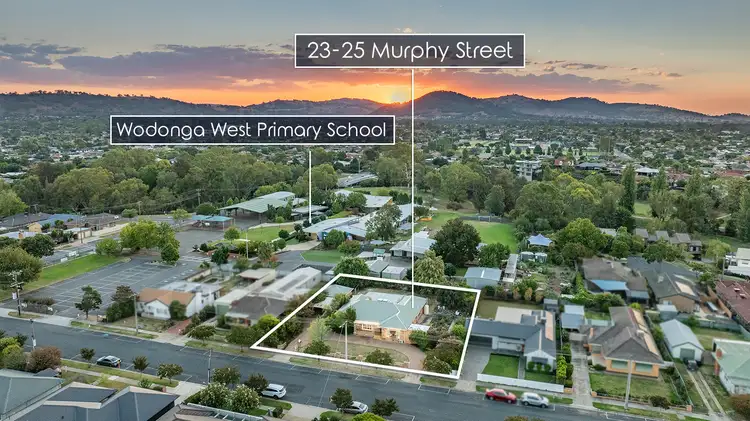 Main view of Homely house listing, 23 - 25 Murphy Street, Wodonga VIC 3690