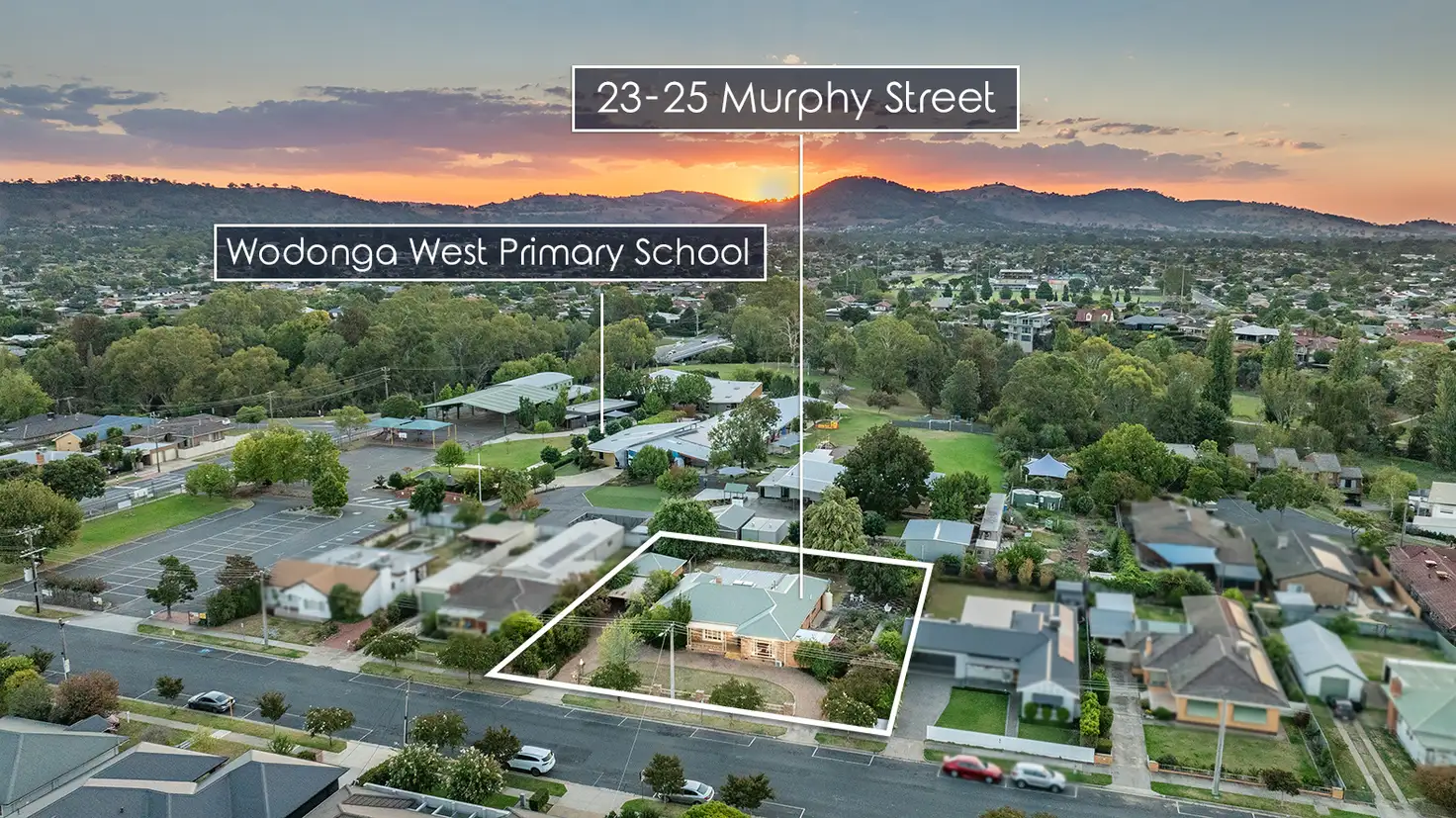 Main view of Homely house listing, 23 - 25 Murphy Street, Wodonga VIC 3690