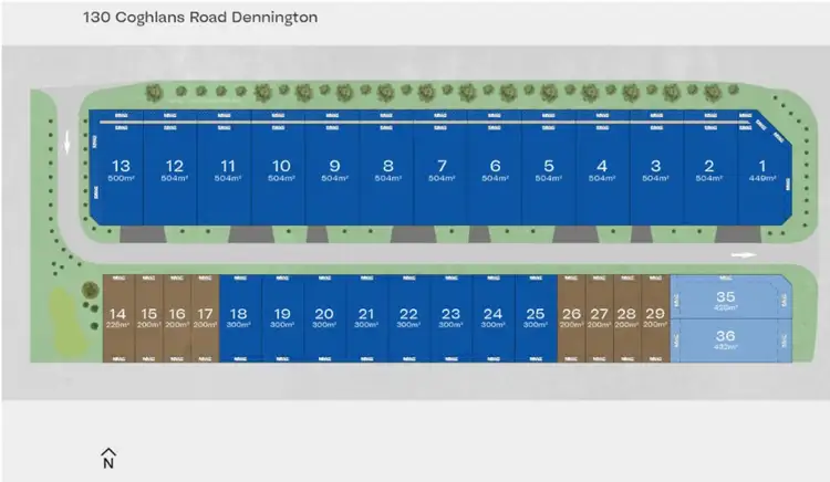 Third view of Homely land listing, LOT 4, 130 Coghlans Road, Dennington VIC 3280