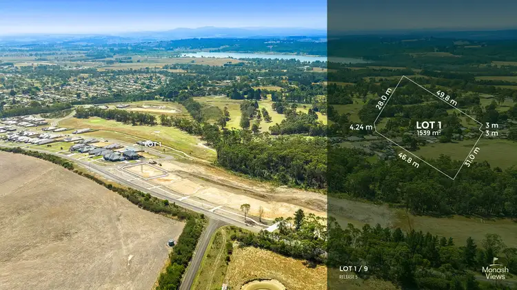 Main view of Homely land listing, 63 Gleneagles Drive, Newborough VIC 3825