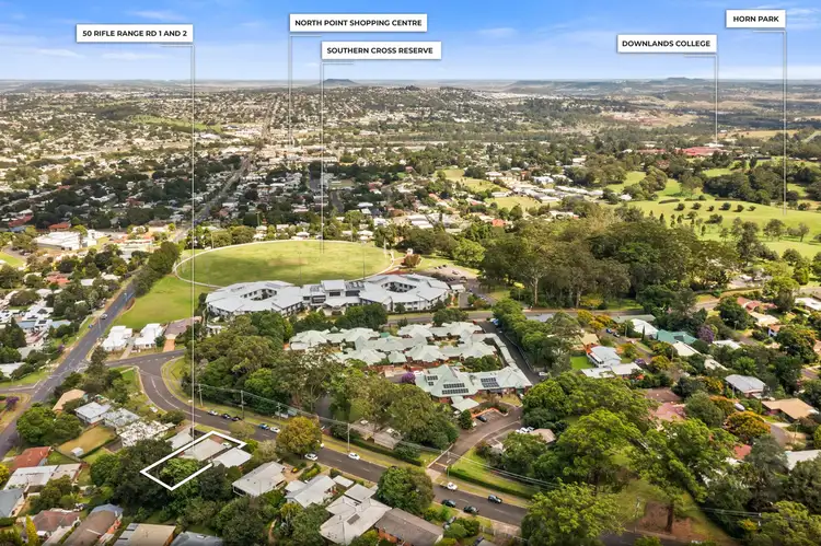 Second view of Homely semi-detached listing, 1 and 2/50 Rifle Range Road, Mount Lofty QLD 4350