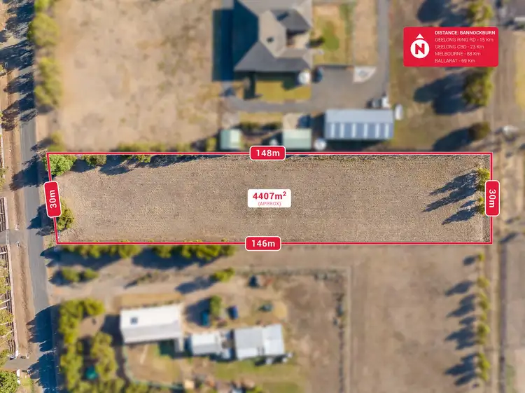 Main view of Homely land listing, 15 Ruby Court, Bannockburn VIC 3331