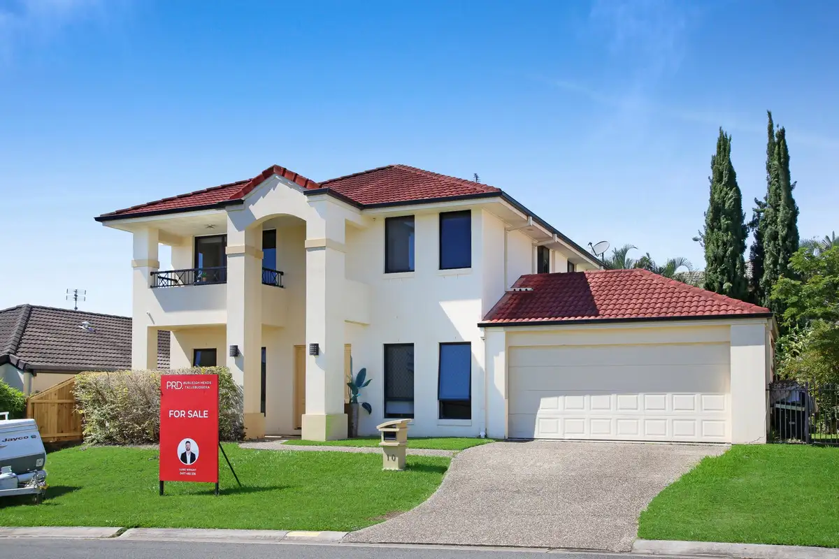 Main view of Homely house listing, 10 Palma Crescent, Varsity Lakes QLD 4227