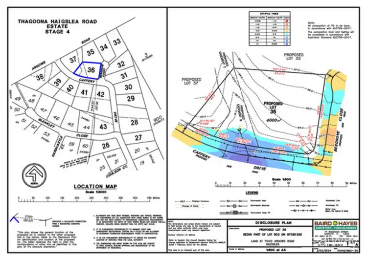 Main view of Homely land listing, LOT 36, 2 Besgrove Close, Haigslea QLD 4306