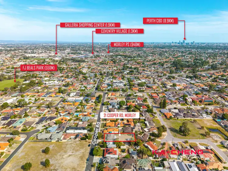 Fourth view of Homely house listing, 21 Cooper Road, Morley WA 6062