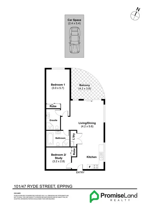 Main view of Homely apartment listing, 101/47 Ryde Street, Epping NSW 2121