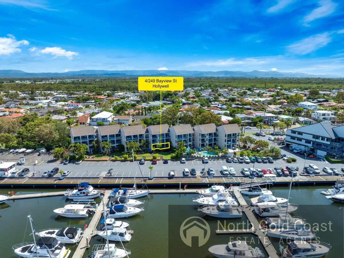 Main view of Homely apartment listing, 4/249 Bayview Street, Hollywell QLD 4216