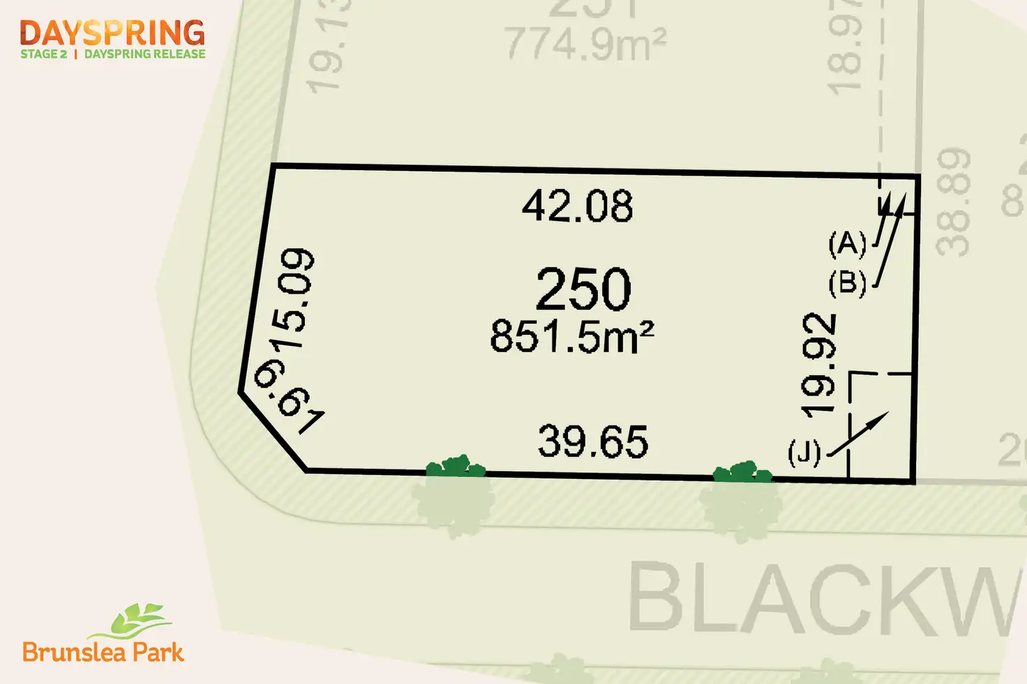 Main view of Homely land listing, LOT 250 Corner Blackwood Circuit & Silkwood Street, Forest Hill NSW 2651