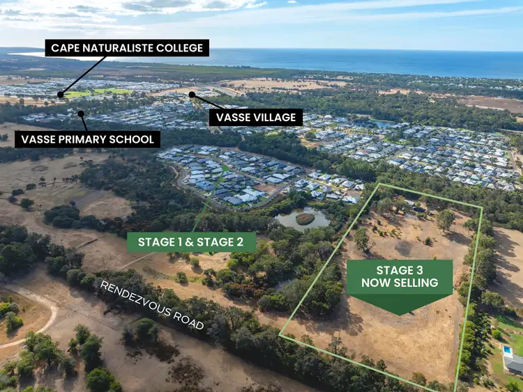 Third view of Homely land listing, LOT 5, 21 Bendjar Grove, Vasse WA 6280