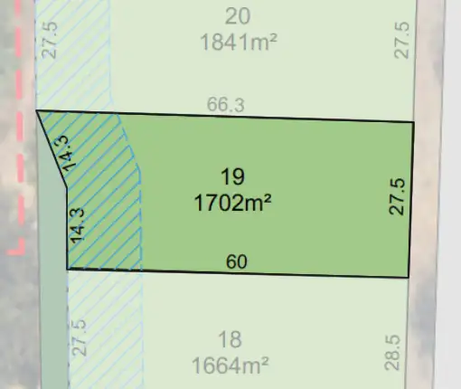Main view of Homely land listing, LOT 19, 9 Berula Way, Vasse WA 6280