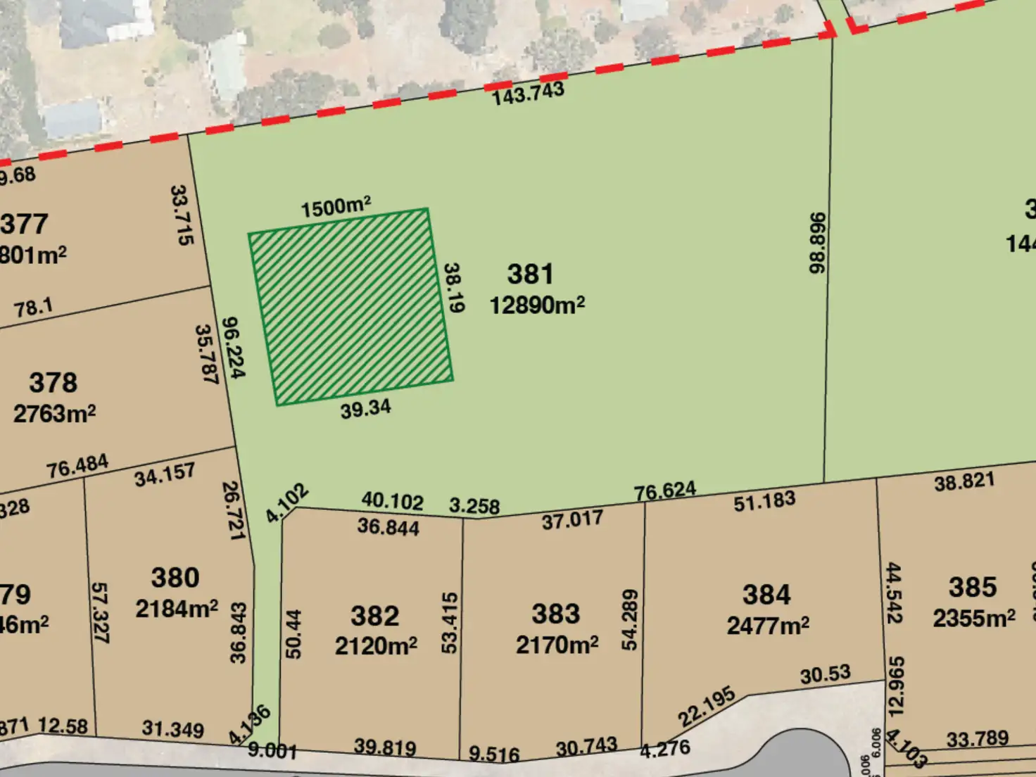Main view of Homely land listing, LOT 381 Quandong Close, Vasse WA 6280