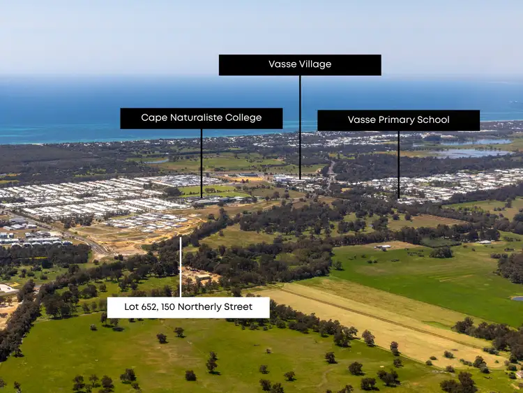 Second view of Homely land listing, LOT 652, 150 Northerly Street, Vasse WA 6280
