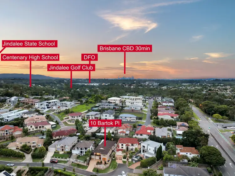 Third view of Homely house listing, 10 Bartok Place, Mount Ommaney QLD 4074