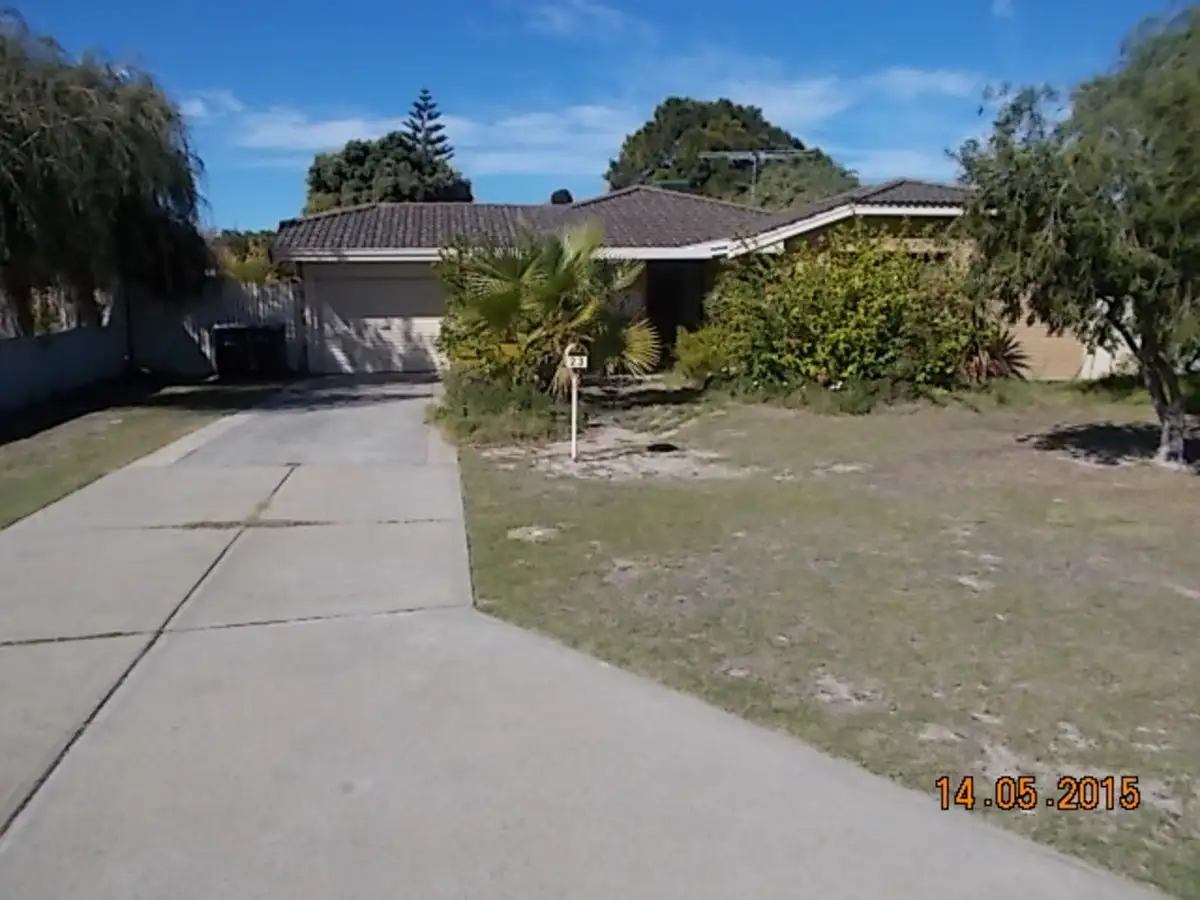 Main view of Homely house listing, 23 Knightsbridge Crescent, Mullaloo WA 6027