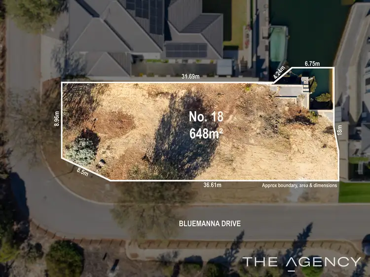 Second view of Homely land listing, 18 Bluemanna Drive, Wannanup WA 6210
