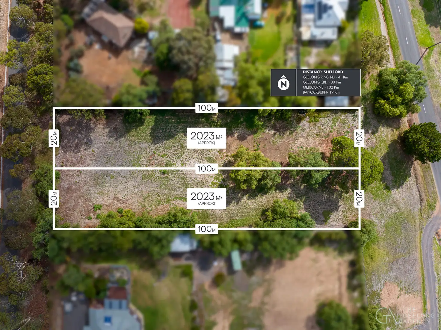 Main view of Homely land listing, Lot 3 & 4 Thompson Street, Shelford VIC 3329