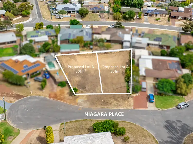 Second view of Homely land listing, Lot B, 8 Niagara Place, Greenfields WA 6210