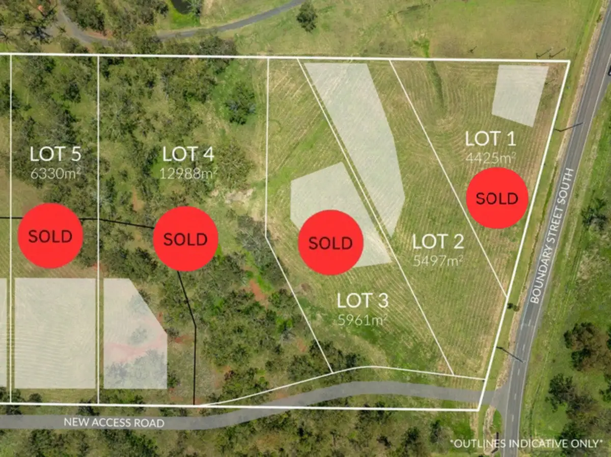 Main view of Homely land listing, LOT 2, 1058 Boundary Street South, Drayton QLD 4350