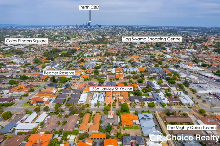 Main view of Homely semi-detached listing, 153A Lawley Street, Yokine WA 6060