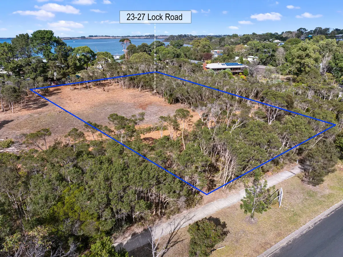 Main view of Homely land listing, 23-27 Lock Road, Rhyll VIC 3923