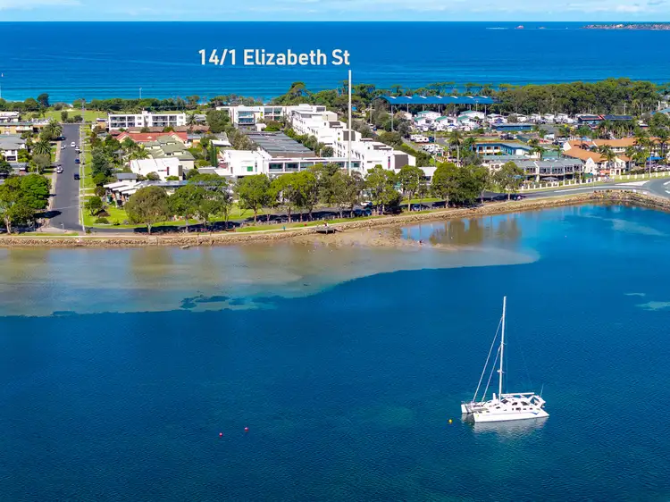 Second view of Homely apartment listing, 14/1 Elizabeth Street, Merimbula NSW 2548