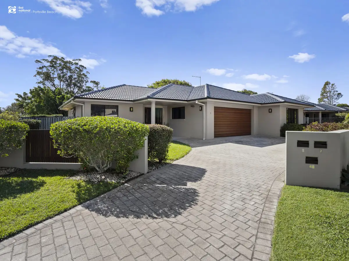 Main view of Homely semi-detached listing, 1/45 Buckingham Drive, Pottsville NSW 2489