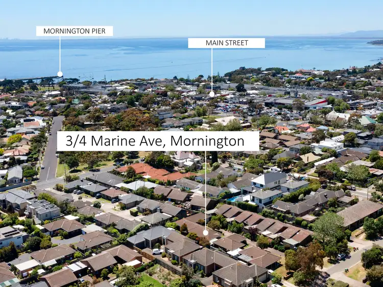 Second view of Homely unit listing, 3/4 Marine Avenue, Mornington VIC 3931