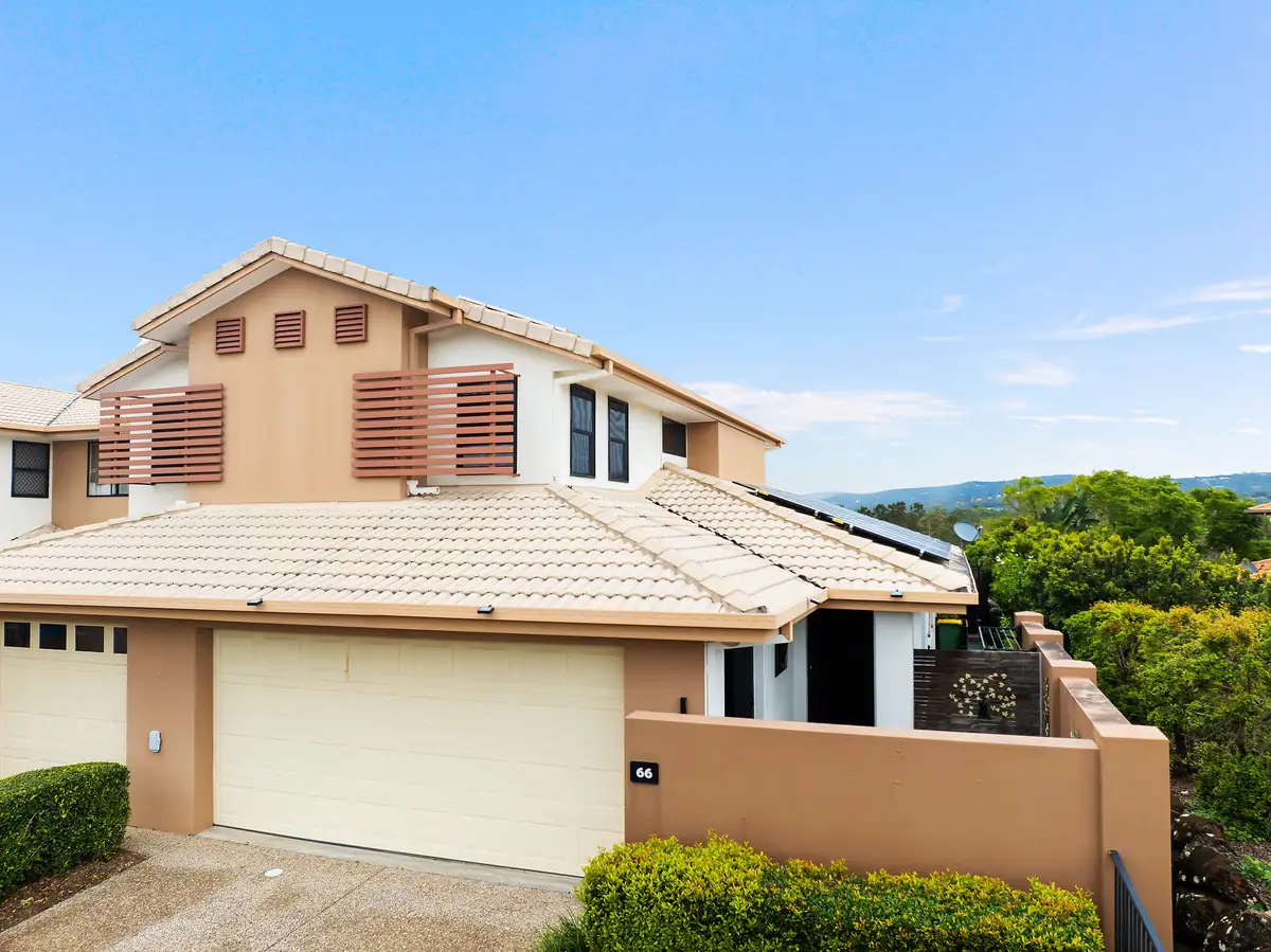 Main view of Homely townhouse listing, 66/136 Palm Meadows Drive, Carrara QLD 4211