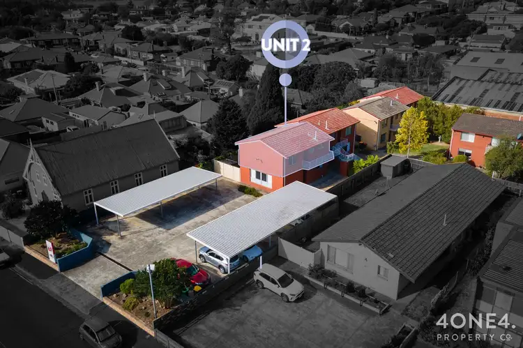 Main view of Homely unit listing, 2/27 Cross Street, New Town TAS 7008