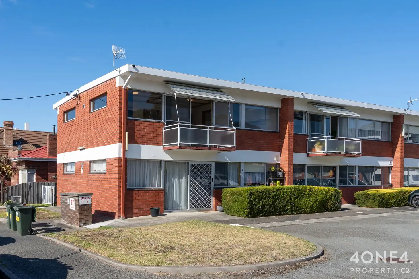 Main view of Homely apartment listing, 8/17 Queen Street, Sandy Bay TAS 7005
