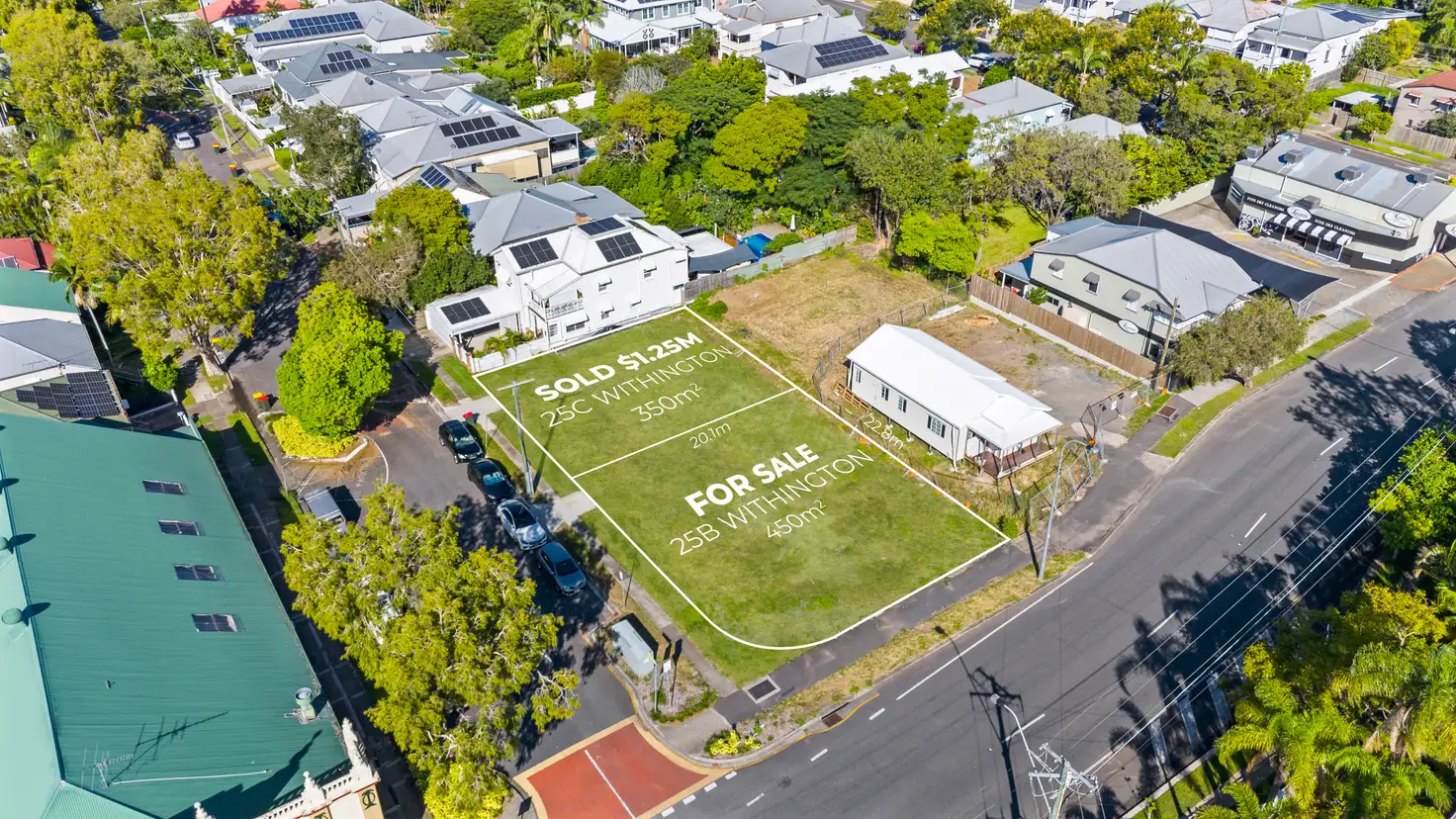 Main view of Homely land listing, 25B Withington Street, East Brisbane QLD 4169