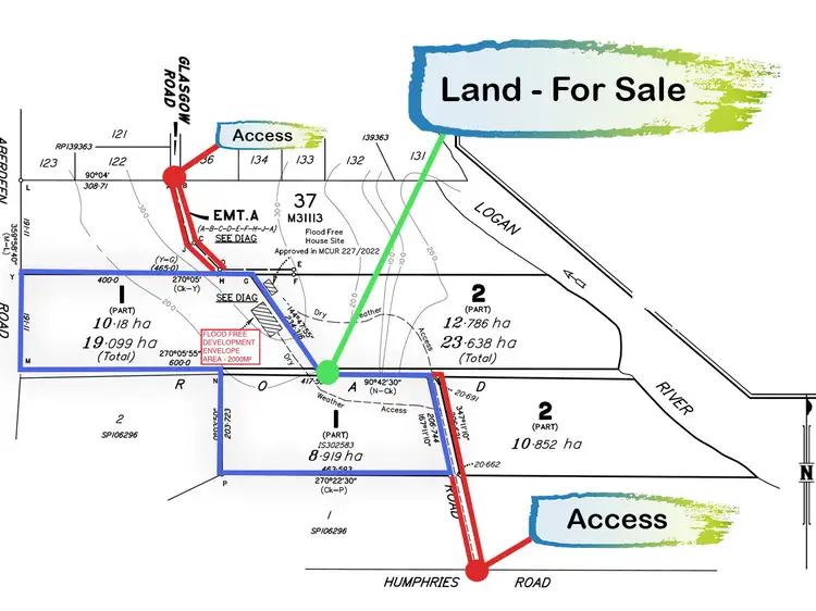 Third view of Homely land listing, LOT 1, 52 Glasgow Road, South Maclean QLD 4280