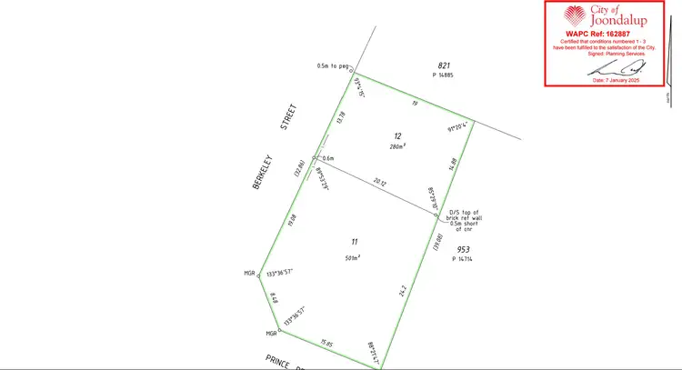 Second view of Homely land listing, 2 Berkeley Street, Heathridge WA 6027