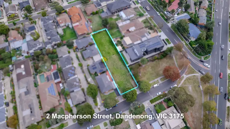 Second view of Homely land listing, 2 Macpherson Street, Dandenong VIC 3175