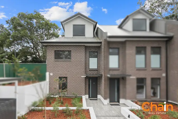 Main view of Homely townhouse listing, 8/59-61 Moffatts Drive, Dundas Valley NSW 2117
