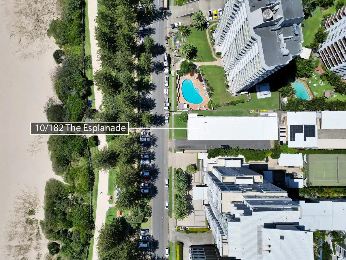 Main view of Homely unit listing, 10/182 The Esplanade, Burleigh Heads QLD 4220