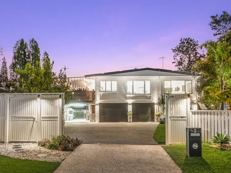 Second view of Homely house listing, 3 Elanora Street, Oxley QLD 4075