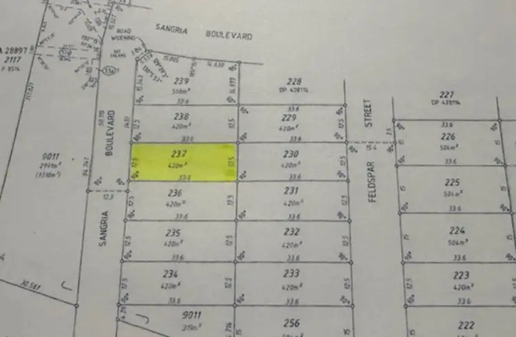 Main view of Homely land listing, LOT 237 Sangria Boulevard, Southern River WA 6110