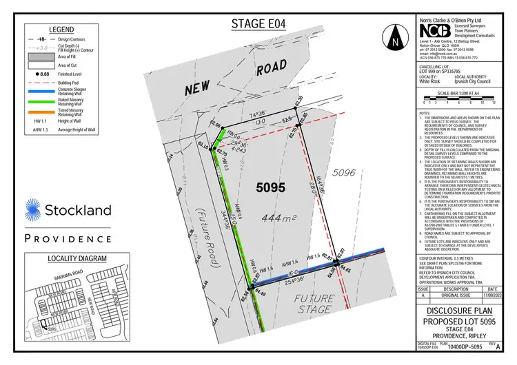 Third view of Homely land listing, 28 Glowing Way, White Rock QLD 4306