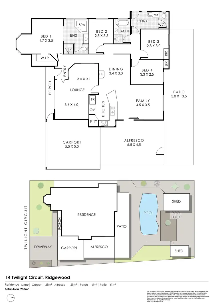 Second view of Homely house listing, 14 Twilight Circuit, Ridgewood WA 6030