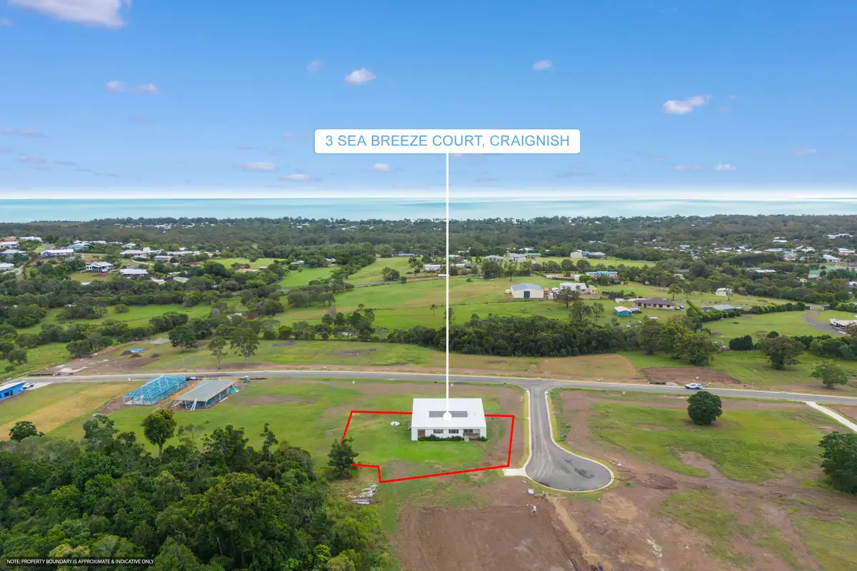 Main view of Homely house listing, 3 Sea Breeze Court, Craignish QLD 4655