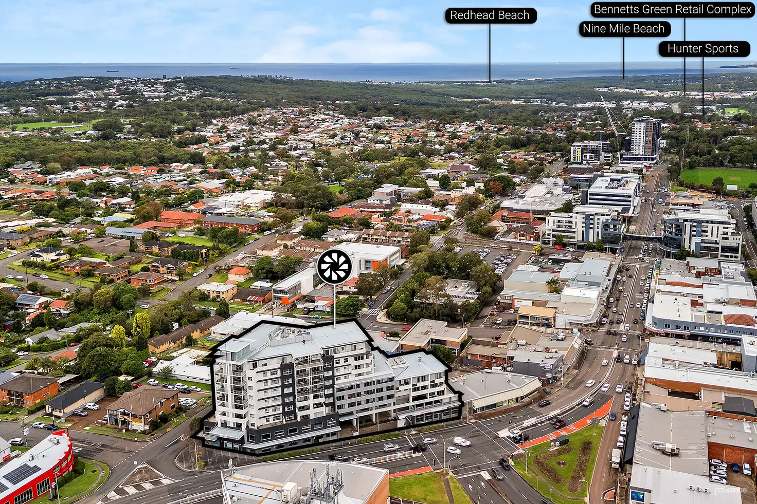 Main view of Homely apartment listing, 310/215-217 Pacific Highway, Charlestown NSW 2290