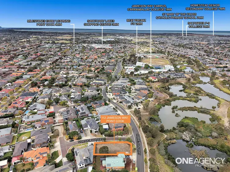 Main view of Homely land listing, 112 Jamieson Way, Point Cook VIC 3030