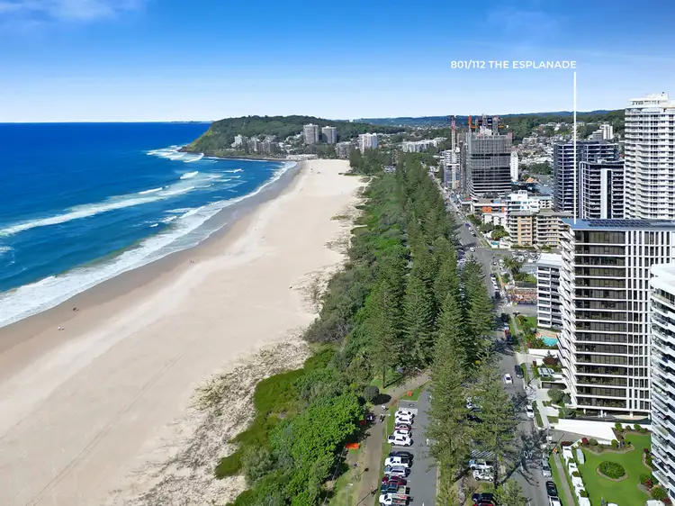 Main view of Homely apartment listing, 801/112 The Esplanade, Burleigh Heads QLD 4220