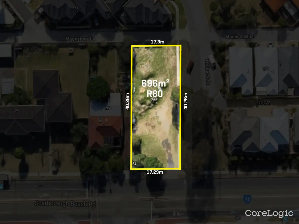 Main view of Homely land listing, 266 Scarborough Beach Road, Doubleview WA 6018